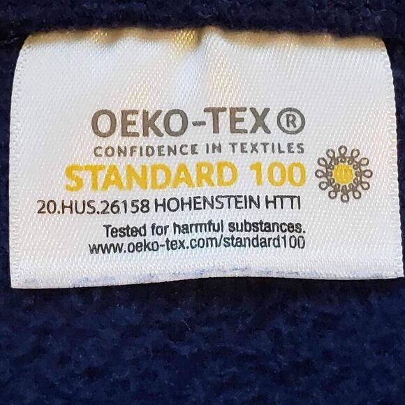 Lands End Pullover Fleece Women’s Plus Size 2X Quarter Zip Blue Long Sleeve - Picture 5 of 9